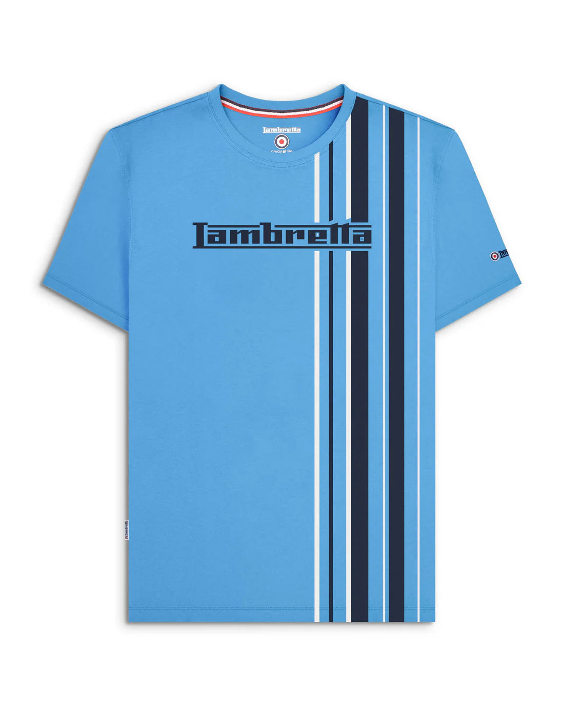 Racing Stripe - Azure Blue