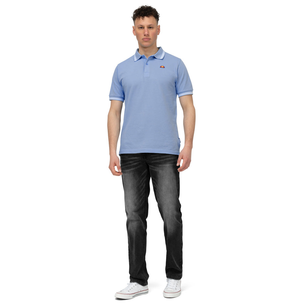 Ellesse Dioran Twin Tipped Men Polo Shirt SBS22445-LIGHT-BLUE