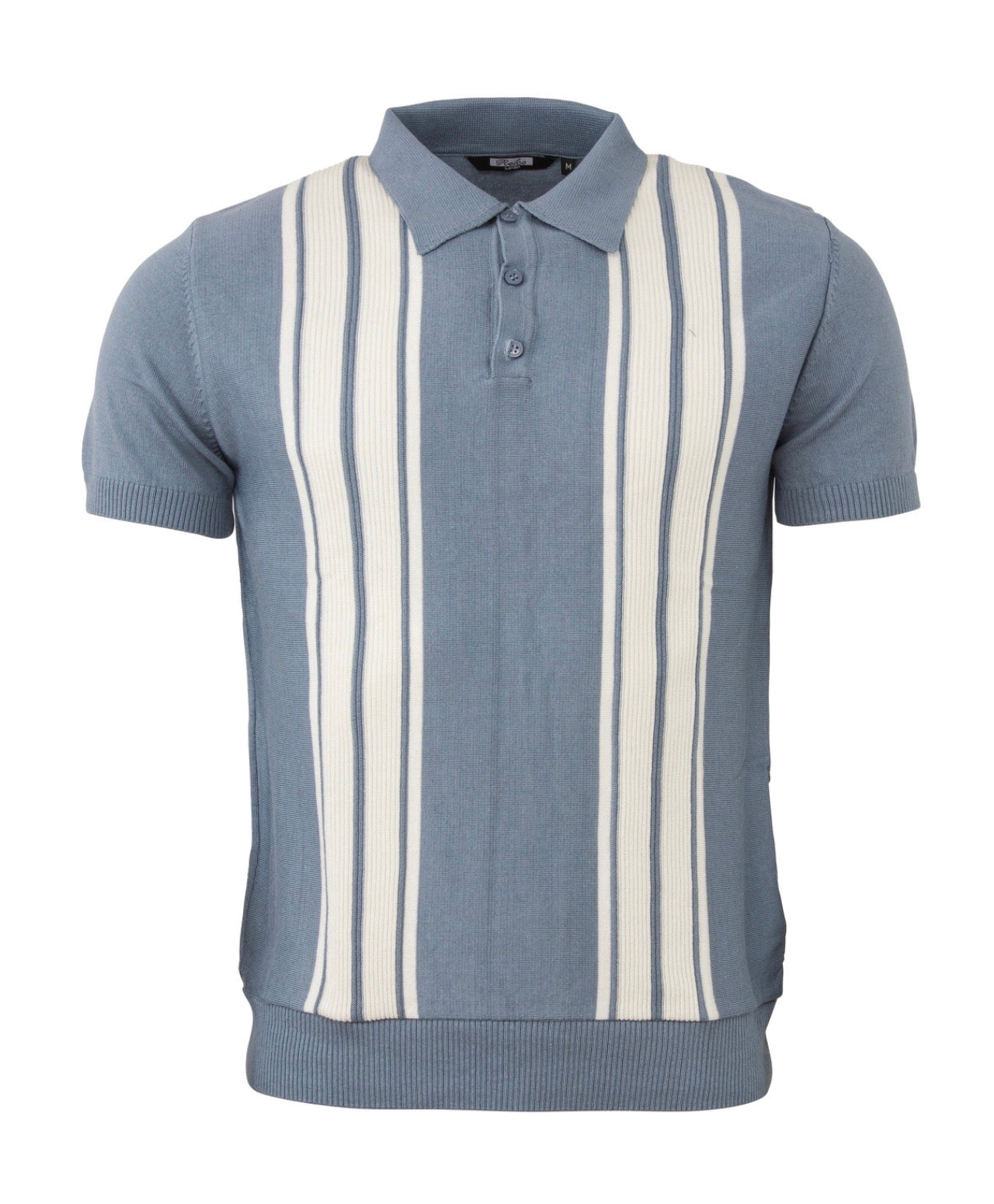 Men’s Knitted Polo vs-3 - Sky