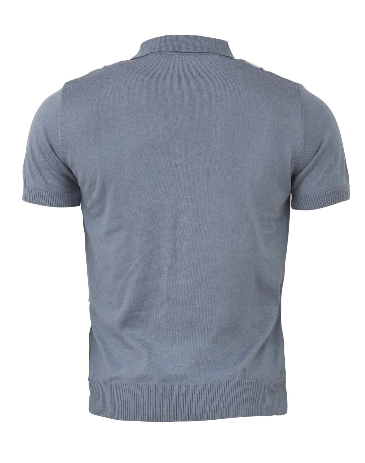 Men’s Knitted Polo vs-3 - Sky