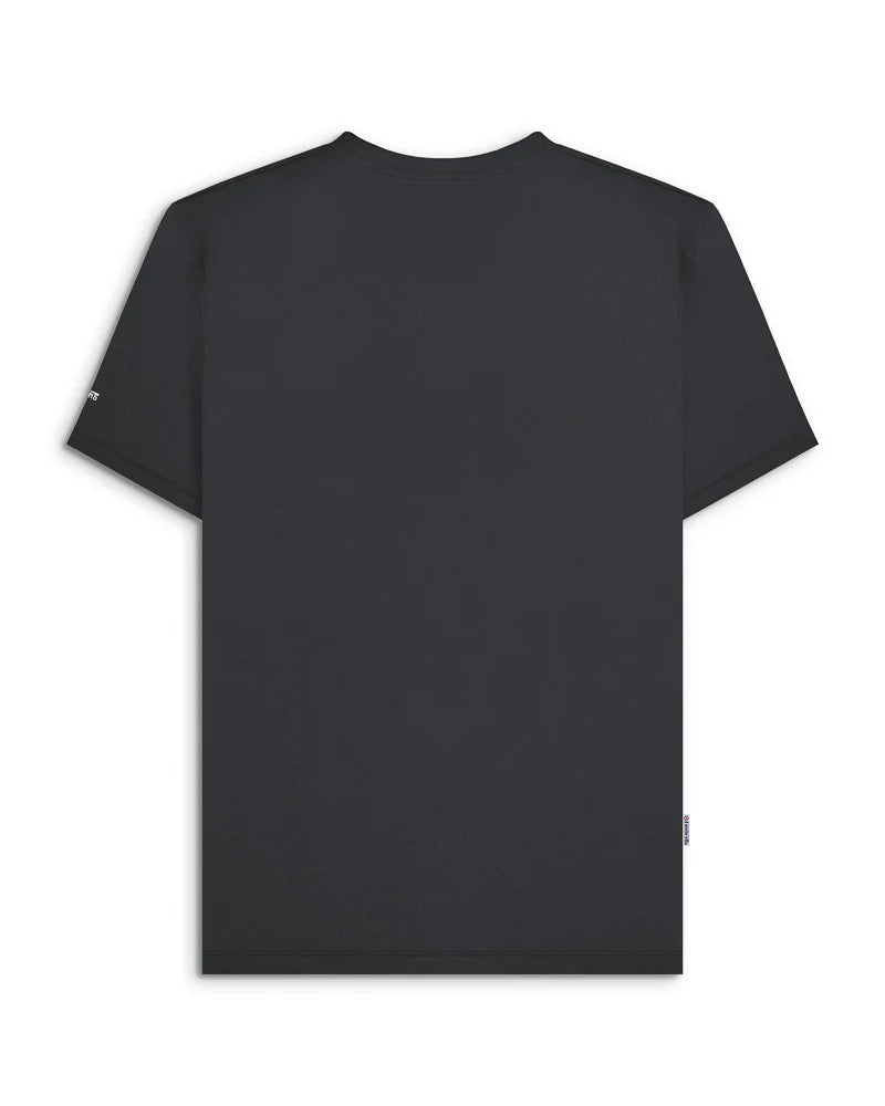 Racing Stripe Tee - Iron / Gold