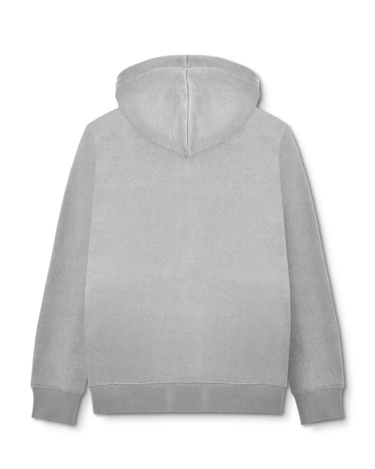 Lambretta Mens Racing Stripe Hoodie - Grey