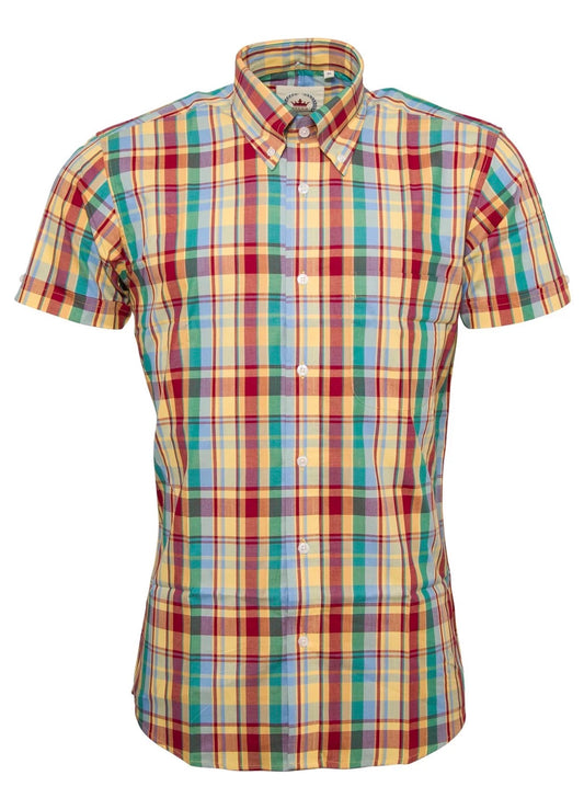 Relco Check Shirt Yellow - CK31