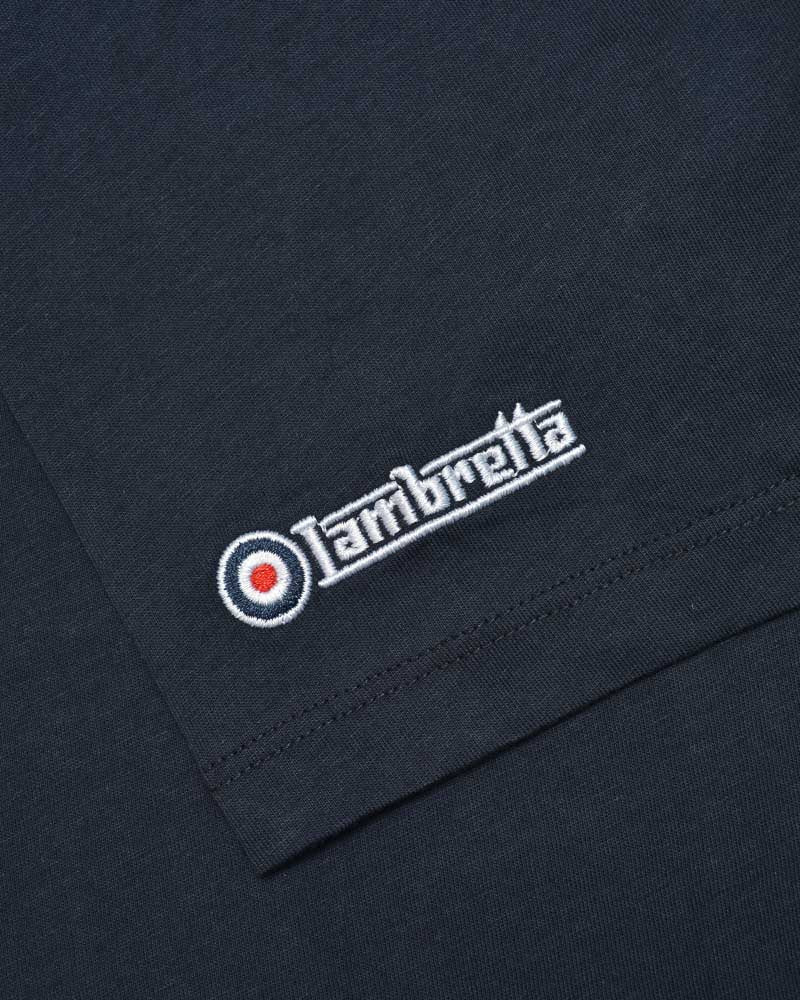Scooter Blur Tee - Navy