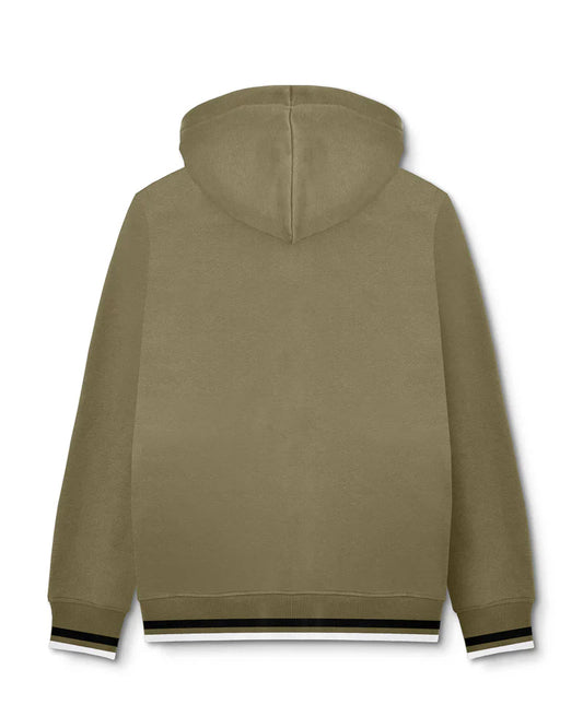 Full Zip Hoody - khaki / Black