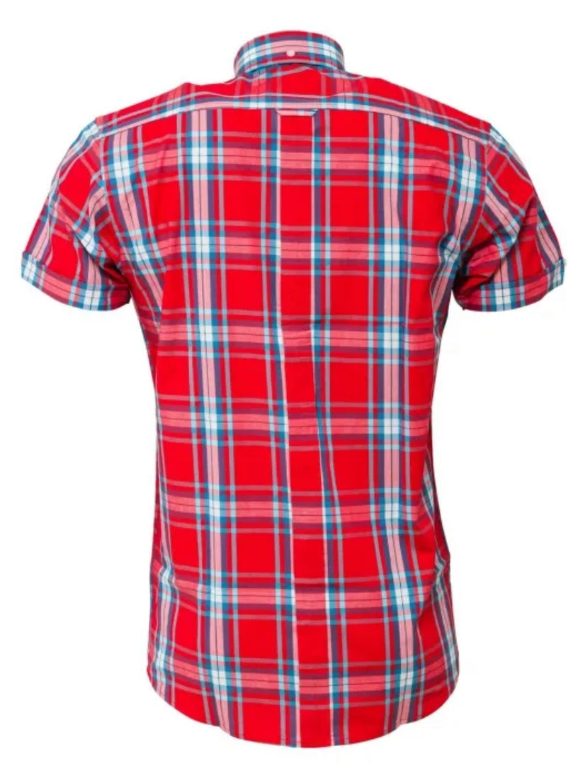 Relco Short Sleeve Shirt - Red