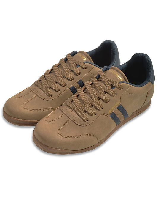 Lambretta Tackle Trainer - Taupe/Navy