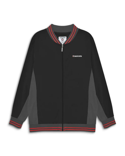 Vintage Track Top - Black / Iron / Red