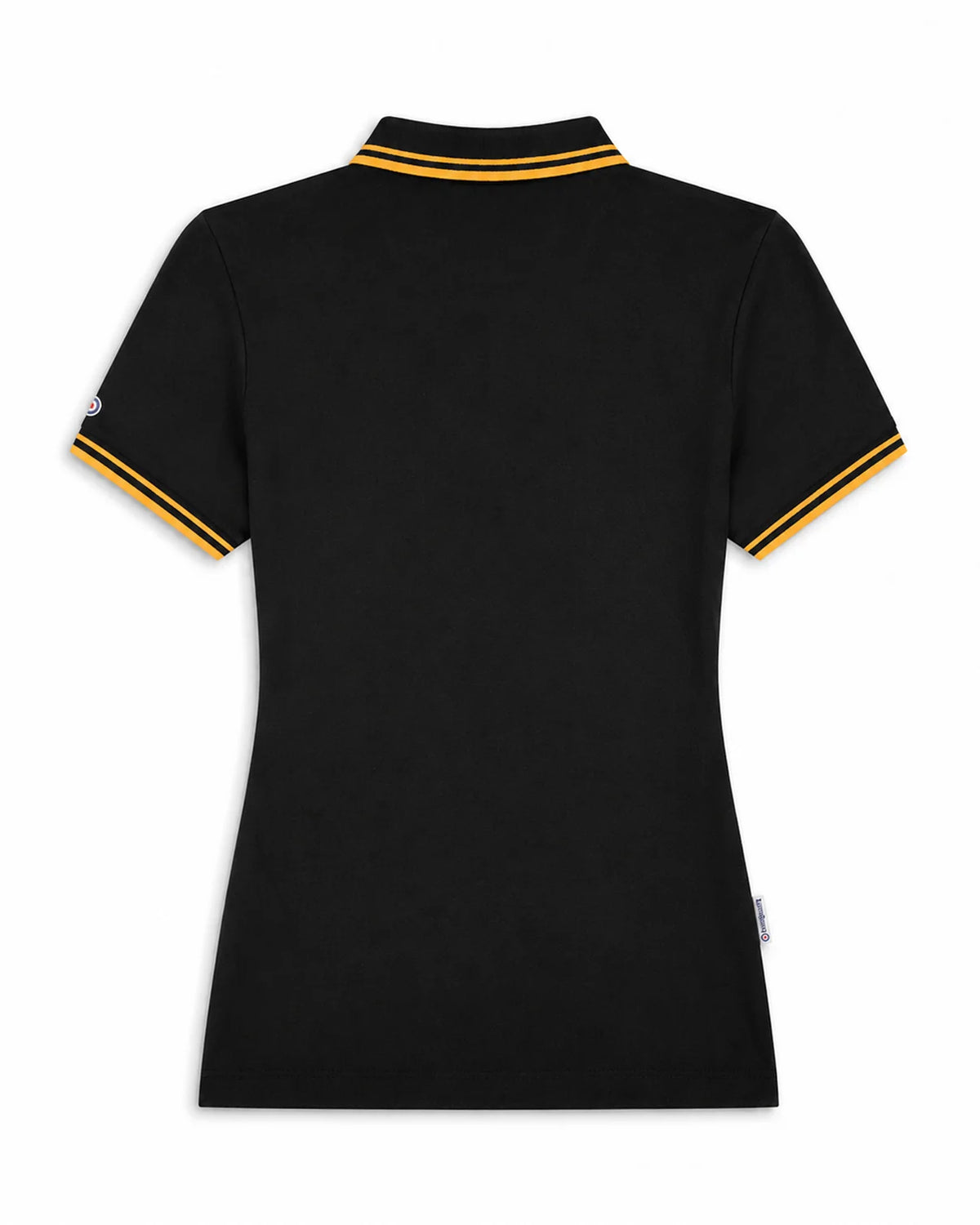 Ladies Lambretta Twin Tipped Polo - Black