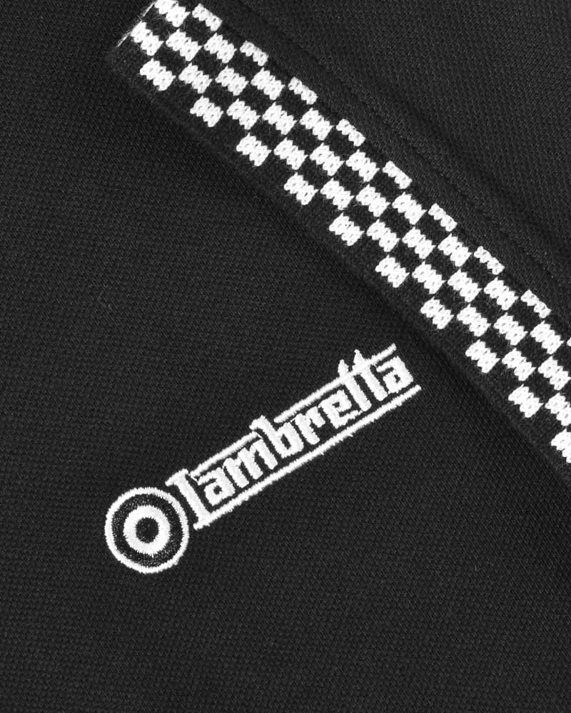 Lambretta - Two Tone Ringer Tee - Black