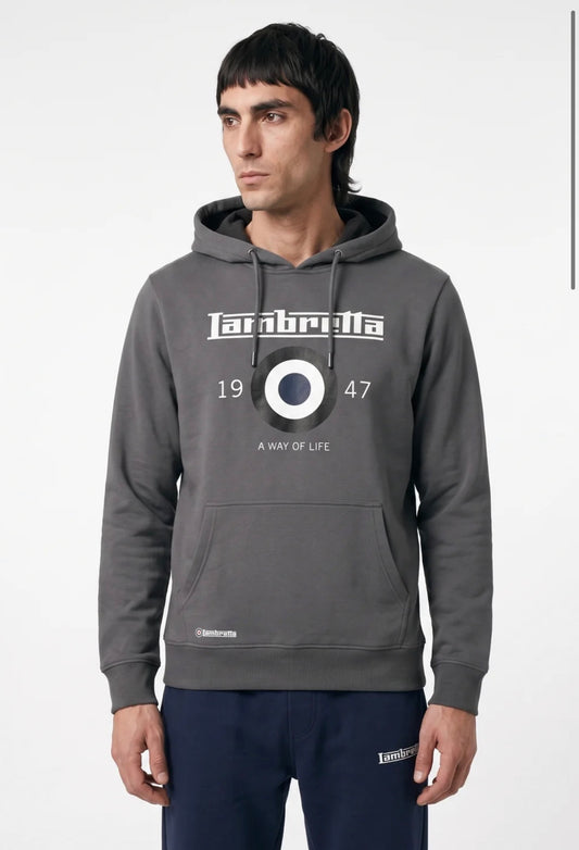 Lambretta Target Hoody - Iron