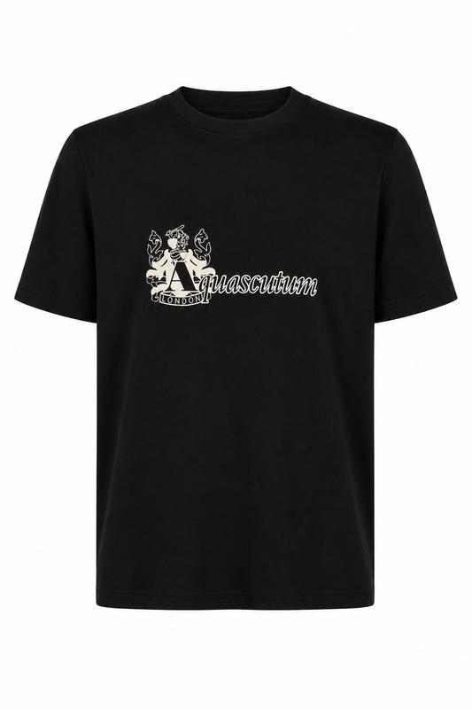 Aquascutum TAQ35 Tee - Black