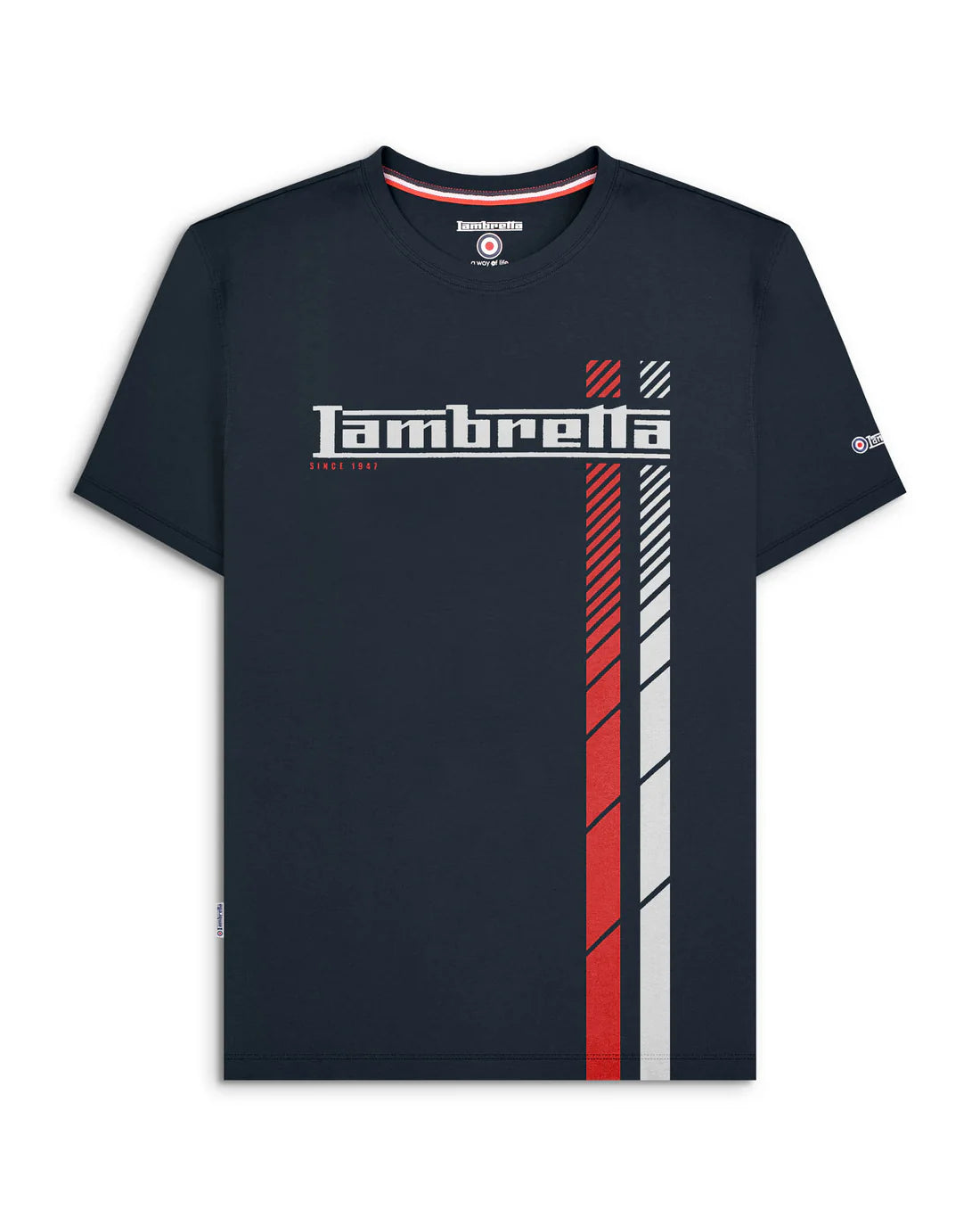 Fade Racing Stripe - Navy