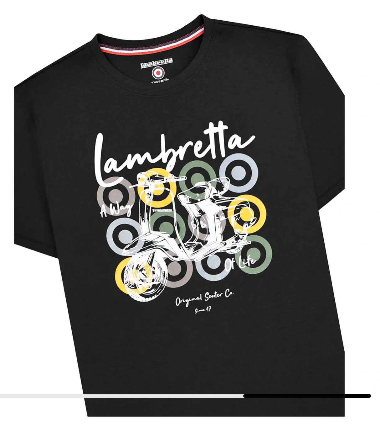 Scooter Brand Tee - Black