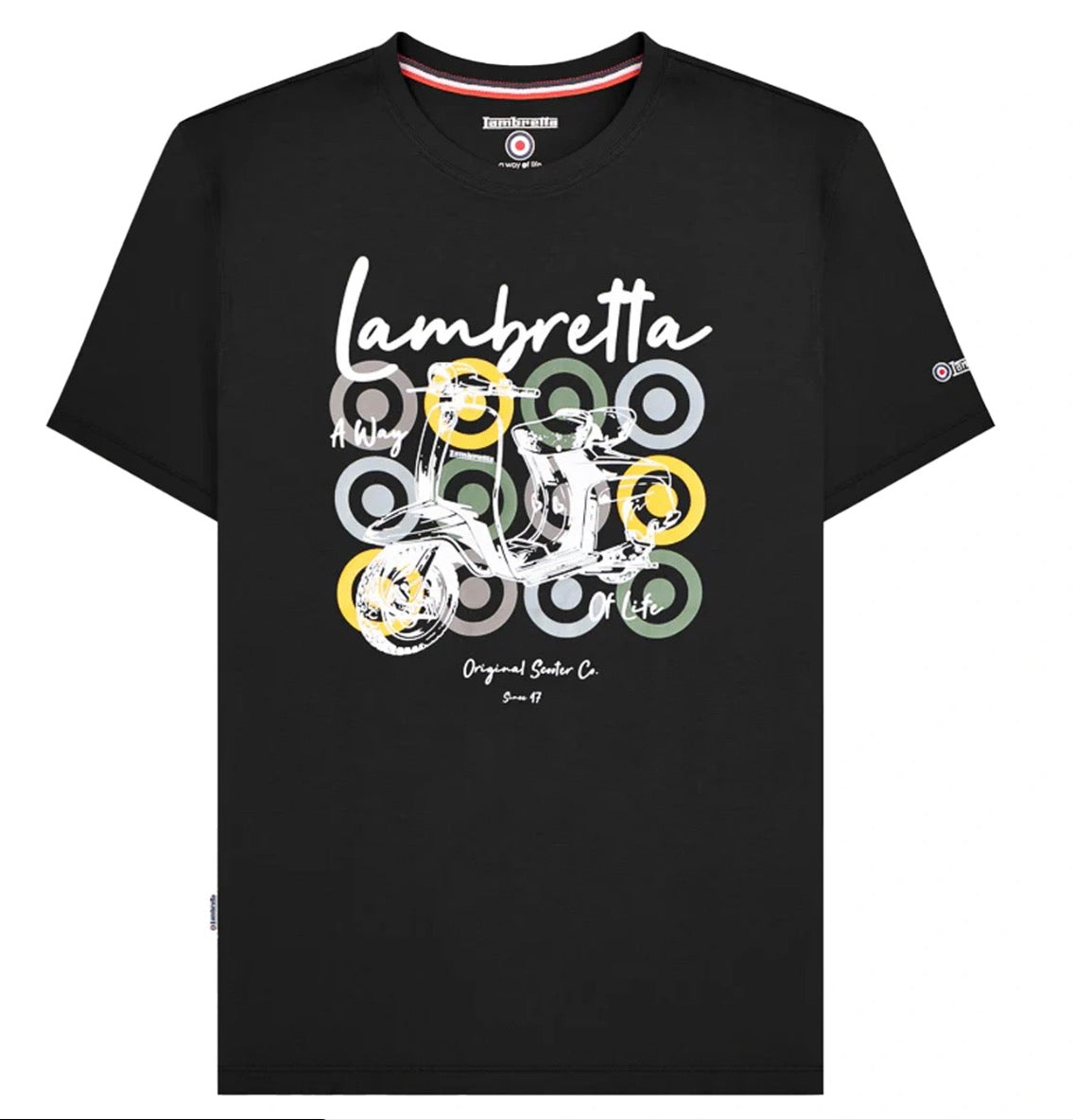 Scooter Brand Tee - Black
