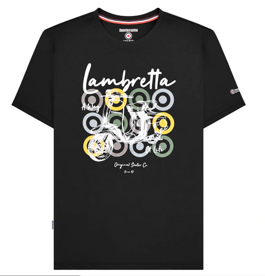 Scooter Brand Tee - Black