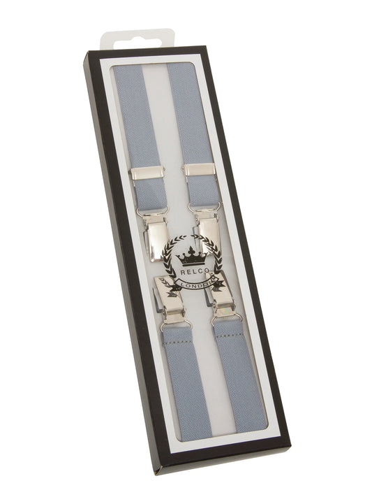 Braces with Buckle - Grey