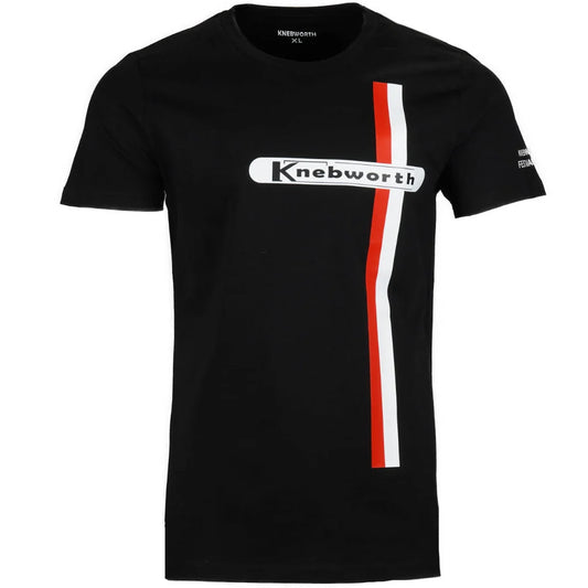 Knebworth - Racing Stripe Print T-Shirt
