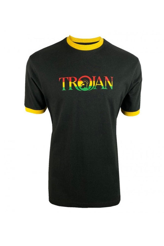 Logo Ringer Tee - Rasta