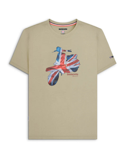 Scooter Tee - Stone
