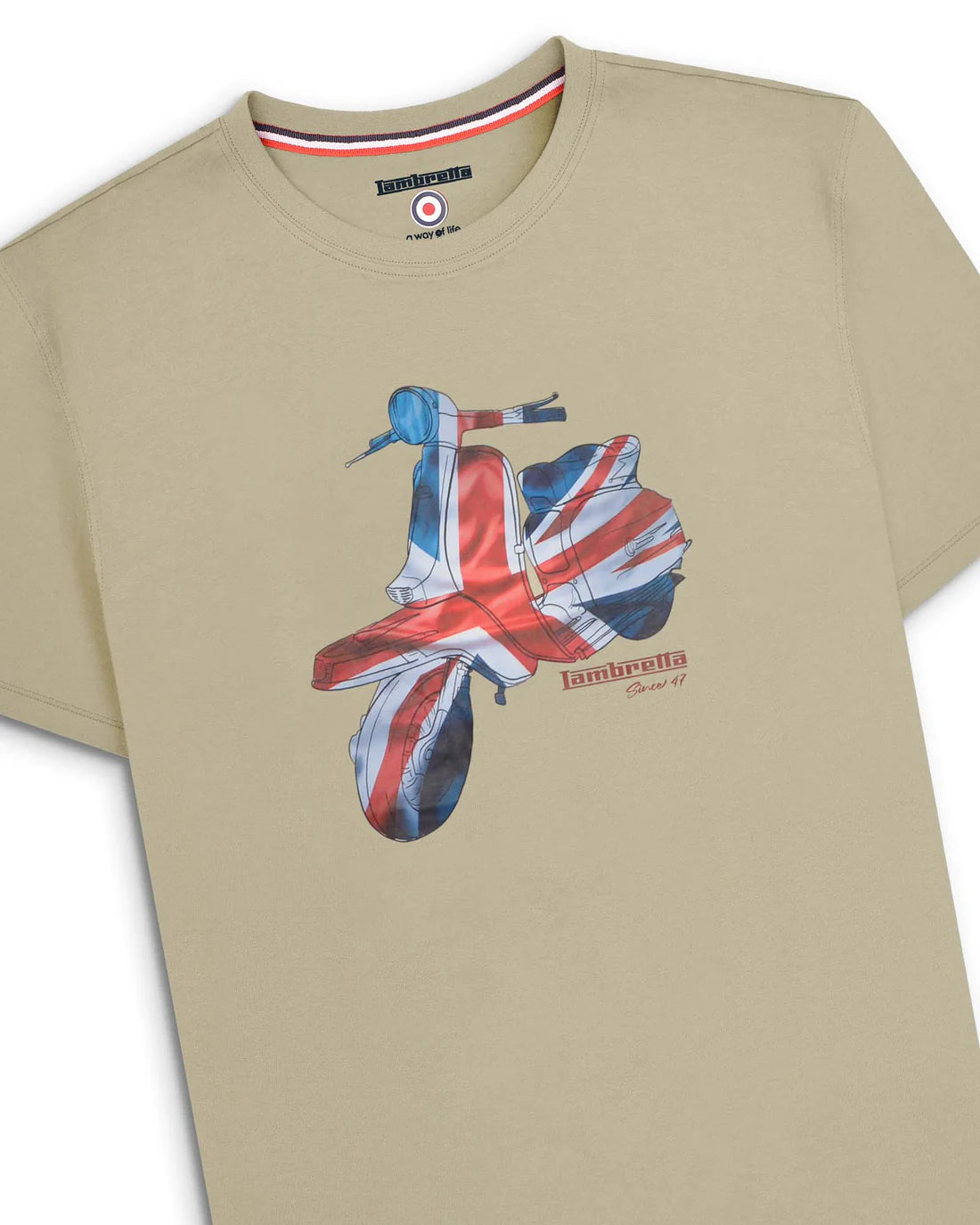Scooter Tee - Stone