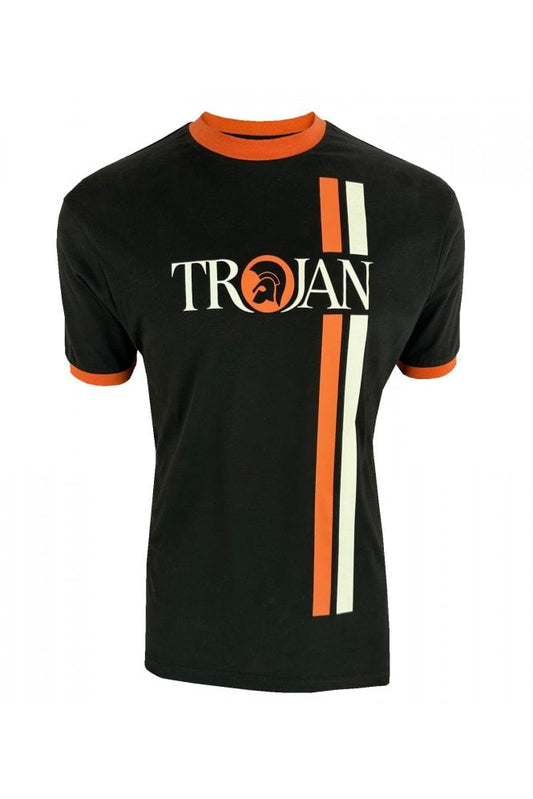 Twin Stripe Logo - Black