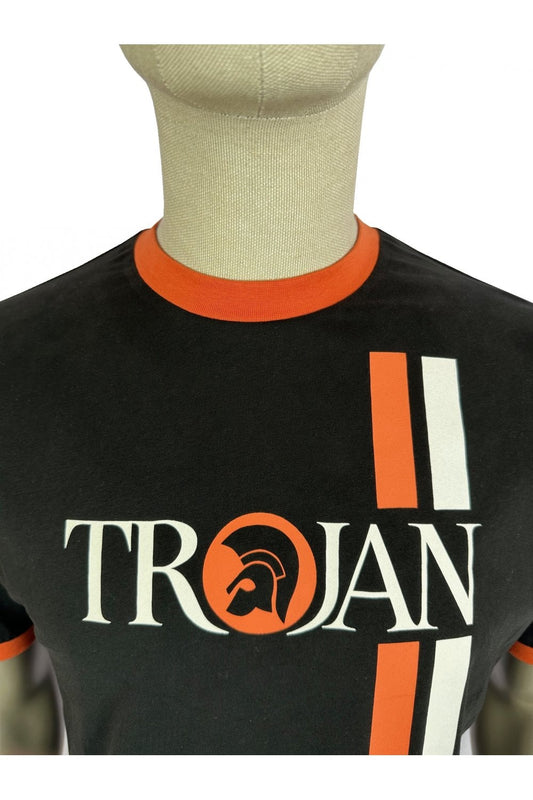 Twin Stripe Logo - Black