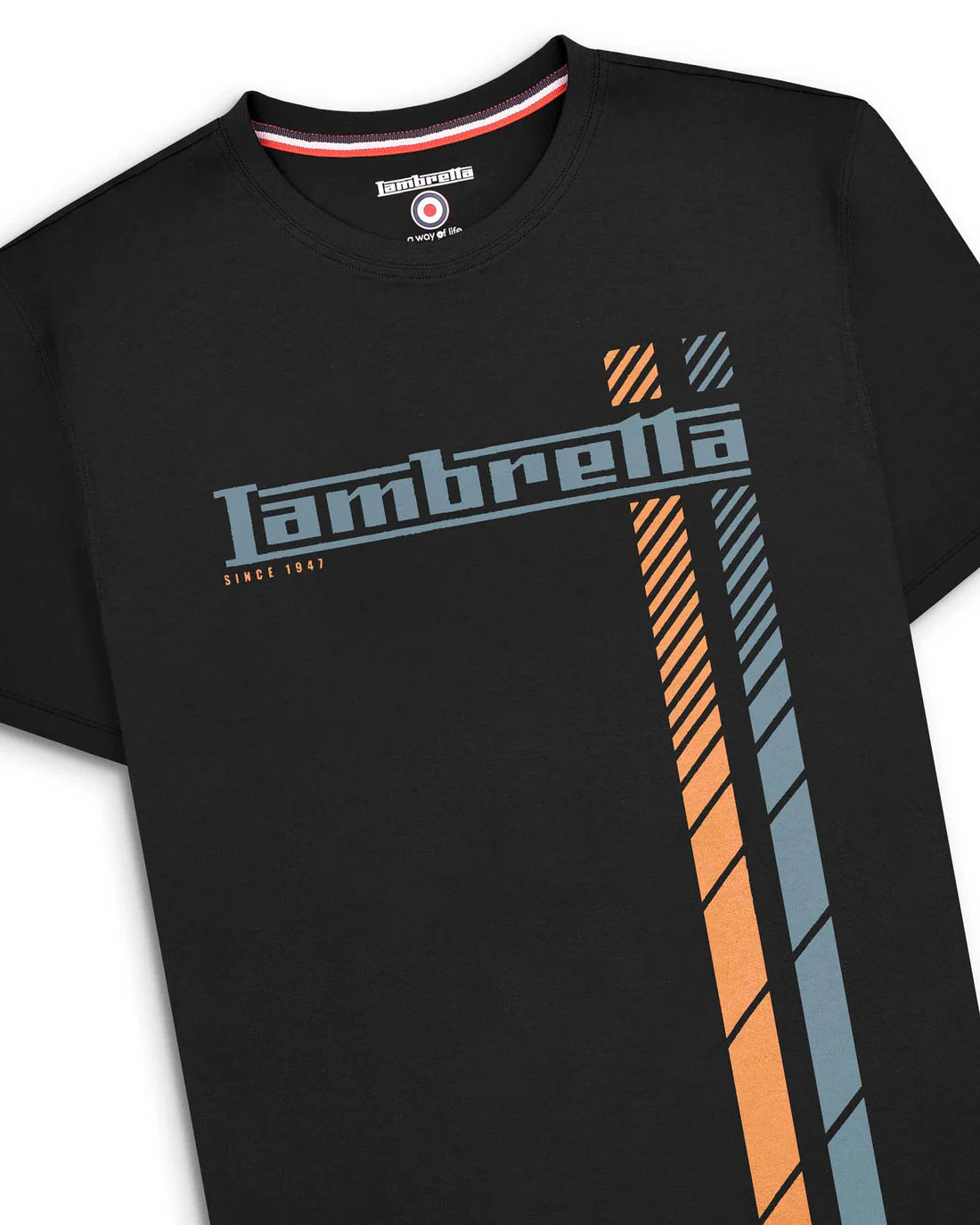 Fade Racing Stripe - Black