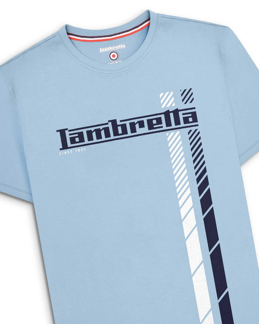Fade Racing Stripe - Sky