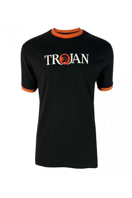 Logo Ringer Tee - Black