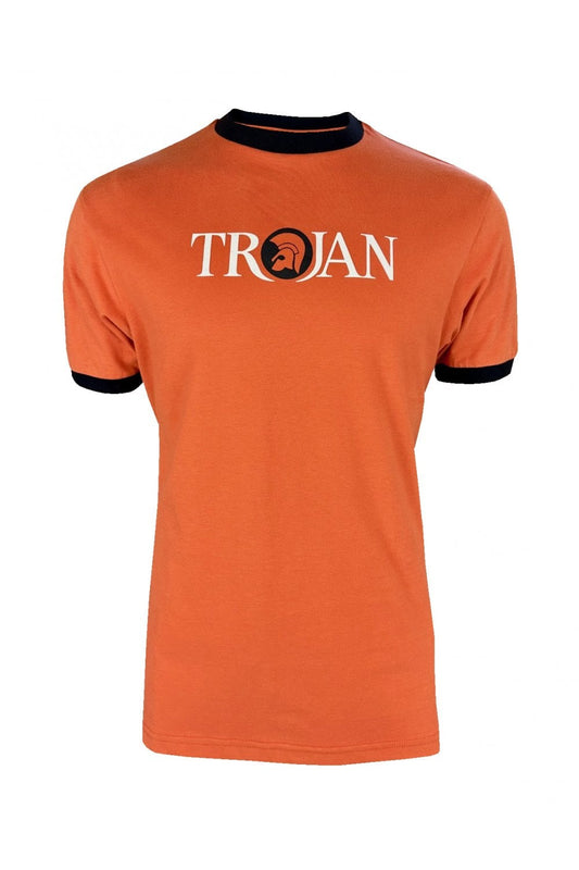 Logo Ringer Tee - Orange