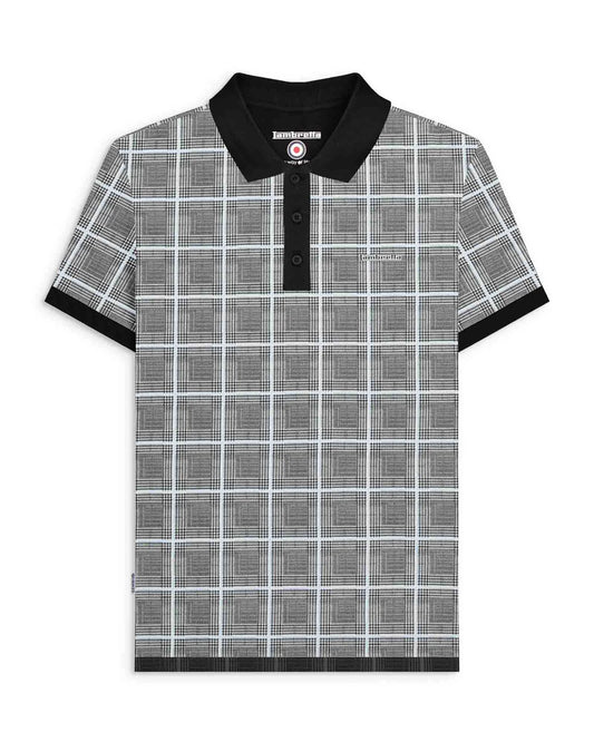 POW Check Polo - White