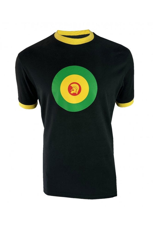 Trojan Target Ringer Tee - Black