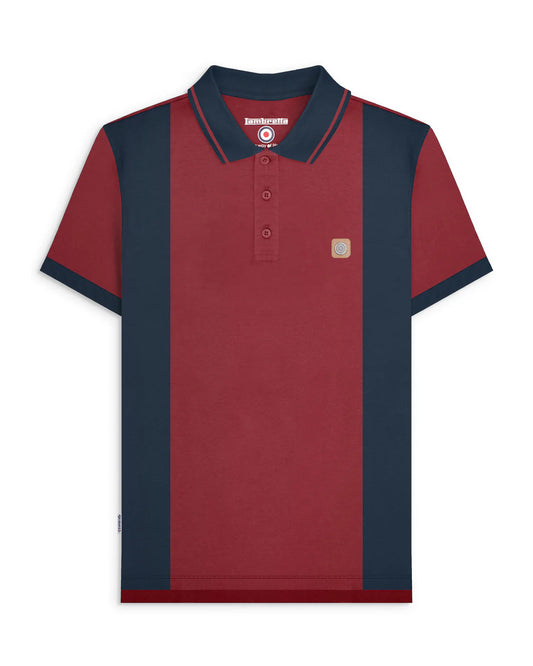 Vintage Polo - Burgundy / Navy